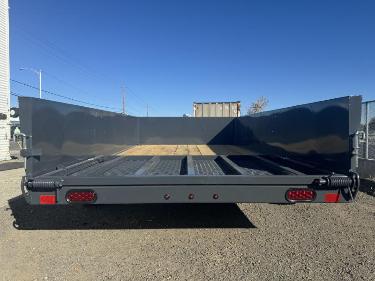 New 2025 Lamar 77" X 12' US - 3K Solid Side Landscape Utility Trailer