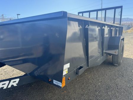 New 2025 Lamar 77" X 12' US - 3K Solid Side Landscape Utility Trailer
