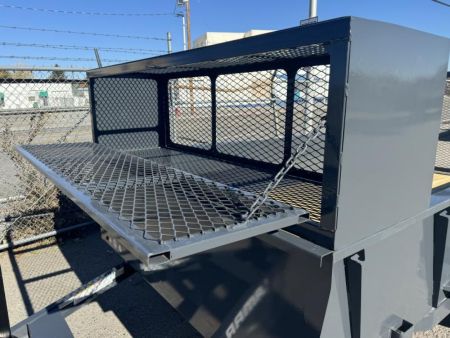 New 2025 Lamar 77" X 14' US - 7K Solid Side Landscape Utility Trailer