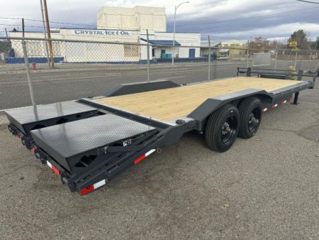 New 2025 Lamar 102  X 24' H8 - 16K Buggy Hauler / Equipment Hauler Trailer