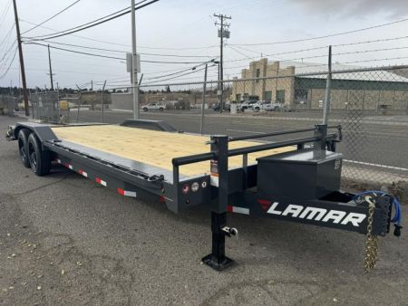 New 2025 Lamar 102  X 24' H8 - 16K Buggy Hauler / Equipment Hauler Trailer