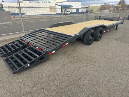 New 2025 Lamar 102  X 24' H8 - 16K Buggy Hauler / Equipment Hauler Trailer
