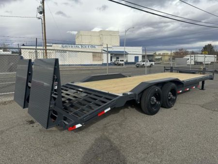 New 2025 Lamar 102  X 24' H8 - 16K Buggy Hauler / Equipment Hauler Trailer