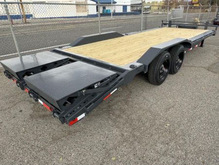 New 2025 Lamar 102  X 24' H8 - 16K Buggy Hauler / Equipment Hauler Trailer