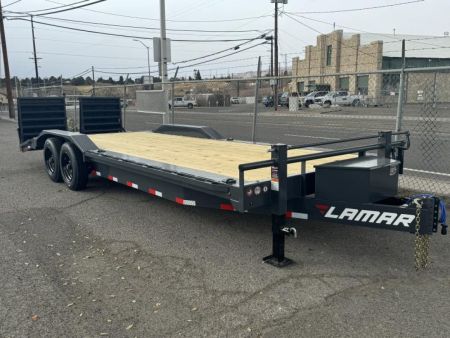New 2025 Lamar 102  X 24' H8 - 16K Buggy Hauler / Equipment Hauler Trailer