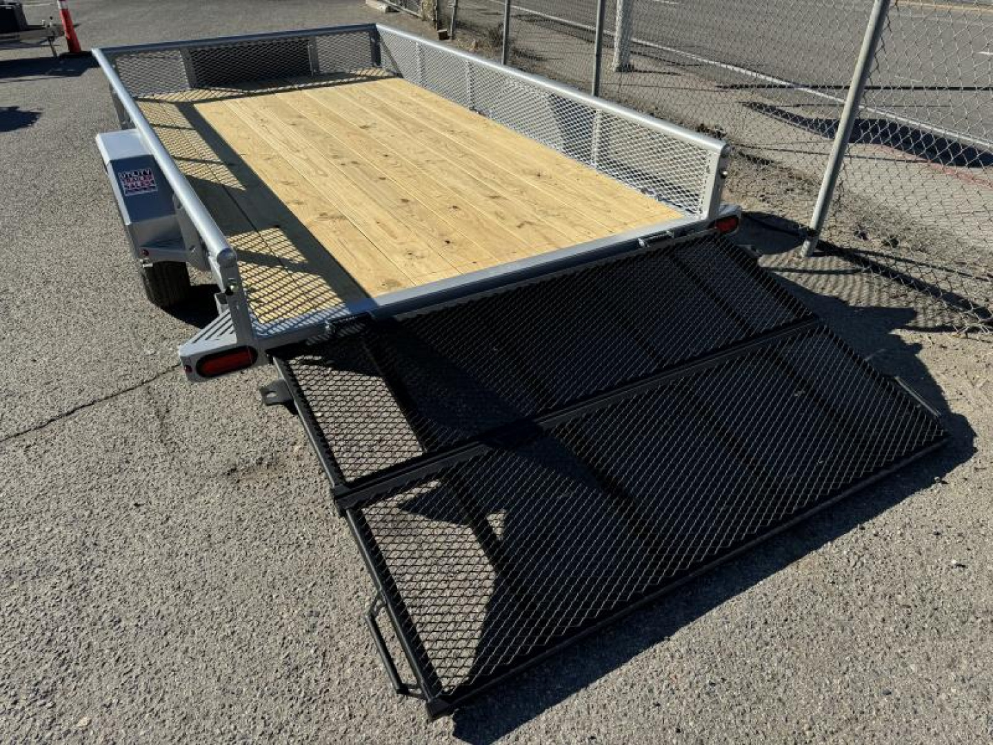 New 2025 Diamond C PSA 77"x12' - 3K Landscape Utility Trailer