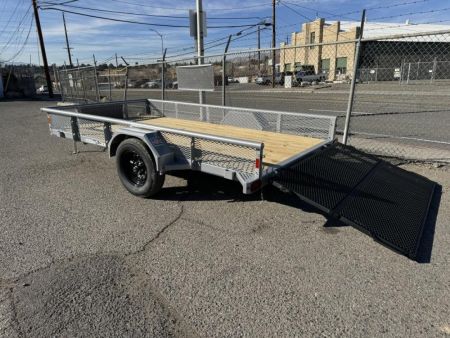 New 2025 Diamond C PSA 77"x12' - 3K Landscape Utility Trailer