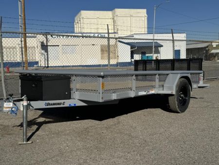 New 2025 Diamond C PSA 77 x12' - 3K Landscape Utility Trailer