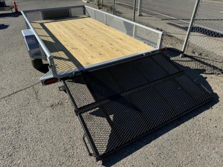 New 2025 Diamond C PSA 77"x12' - 3K Landscape Utility Trailer