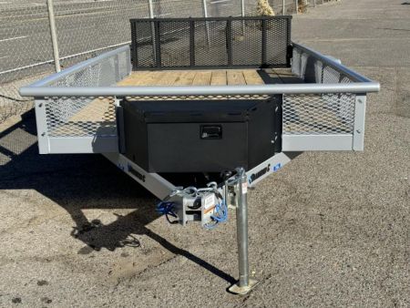 New 2025 Diamond C PSA 77"x12' - 3K Landscape Utility Trailer