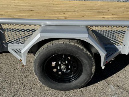 New 2025 Diamond C PSA 77"x12' - 3K Landscape Utility Trailer