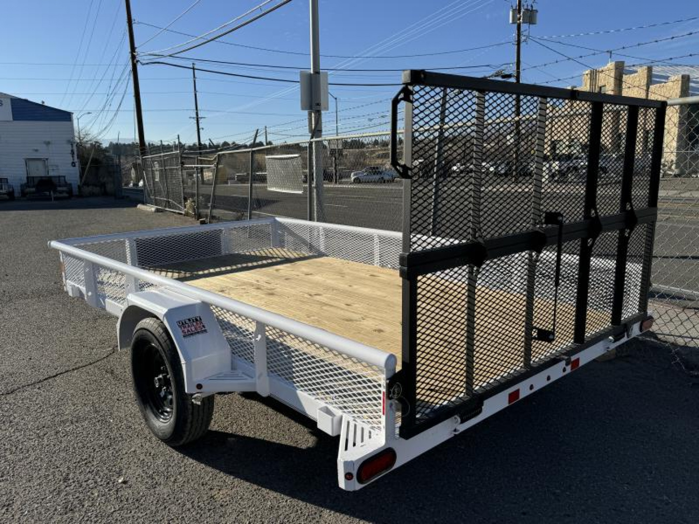 New 2025 Diamond C PSA 83"x12' - 3K Landscape Utility Trailer