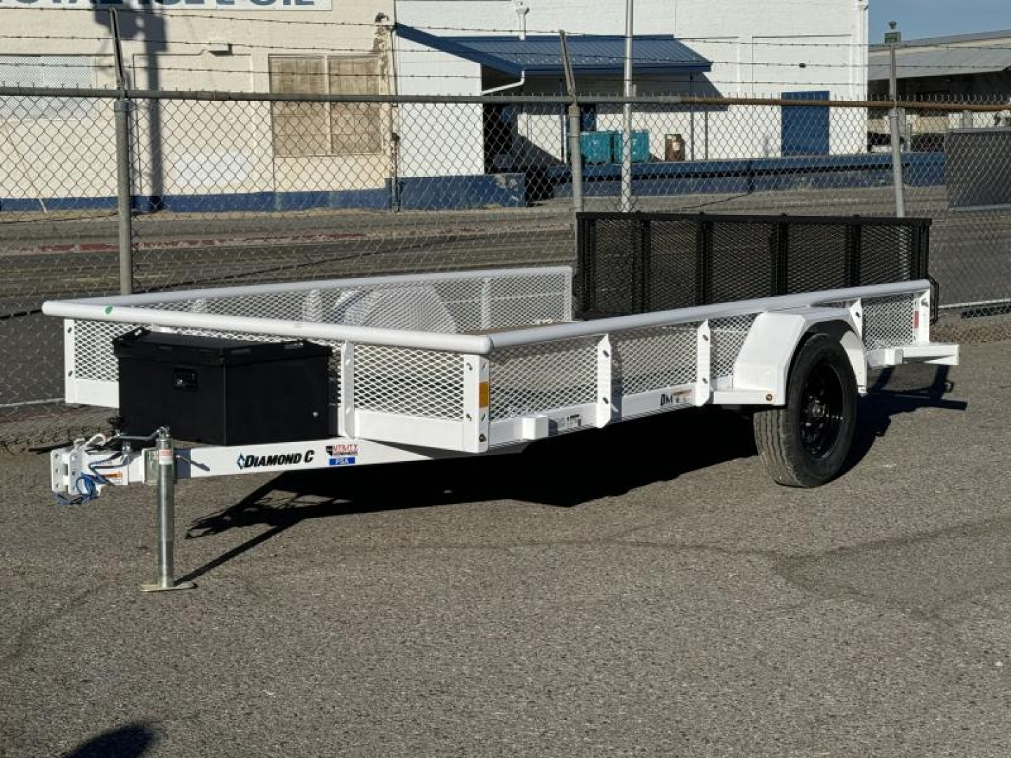 New 2025 Diamond C PSA 83"x12' - 3K Landscape Utility Trailer