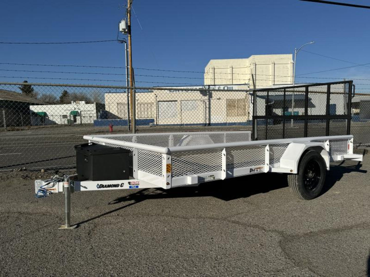 New 2025 Diamond C PSA 83"x12' - 3K Landscape Utility Trailer