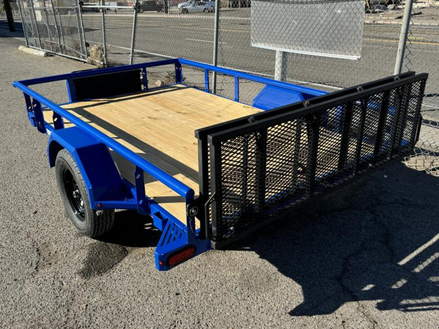 New 2025 Diamond C PSA 77"x10' - 3K Landscape Utility Trailer