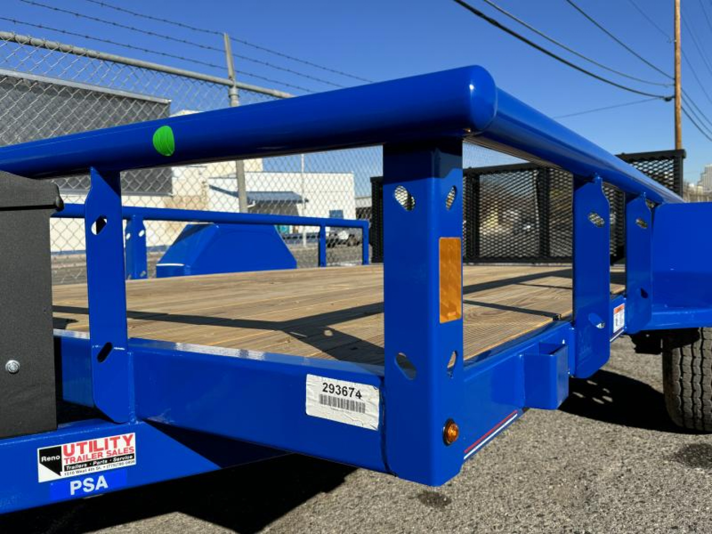 New 2025 Diamond C PSA 77"x10' - 3K Landscape Utility Trailer