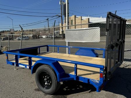 New 2025 Diamond C PSA 77"x10' - 3K Landscape Utility Trailer