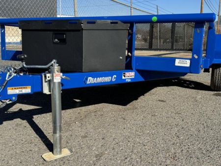 New 2025 Diamond C PSA 77"x10' - 3K Landscape Utility Trailer