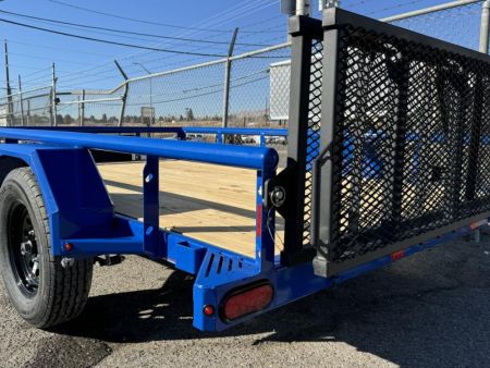 New 2025 Diamond C PSA 77"x10' - 3K Landscape Utility Trailer