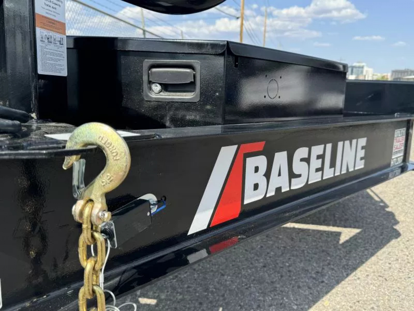 New 2025 Baseline HTL 20' -14K Equipment Tilt Trailer