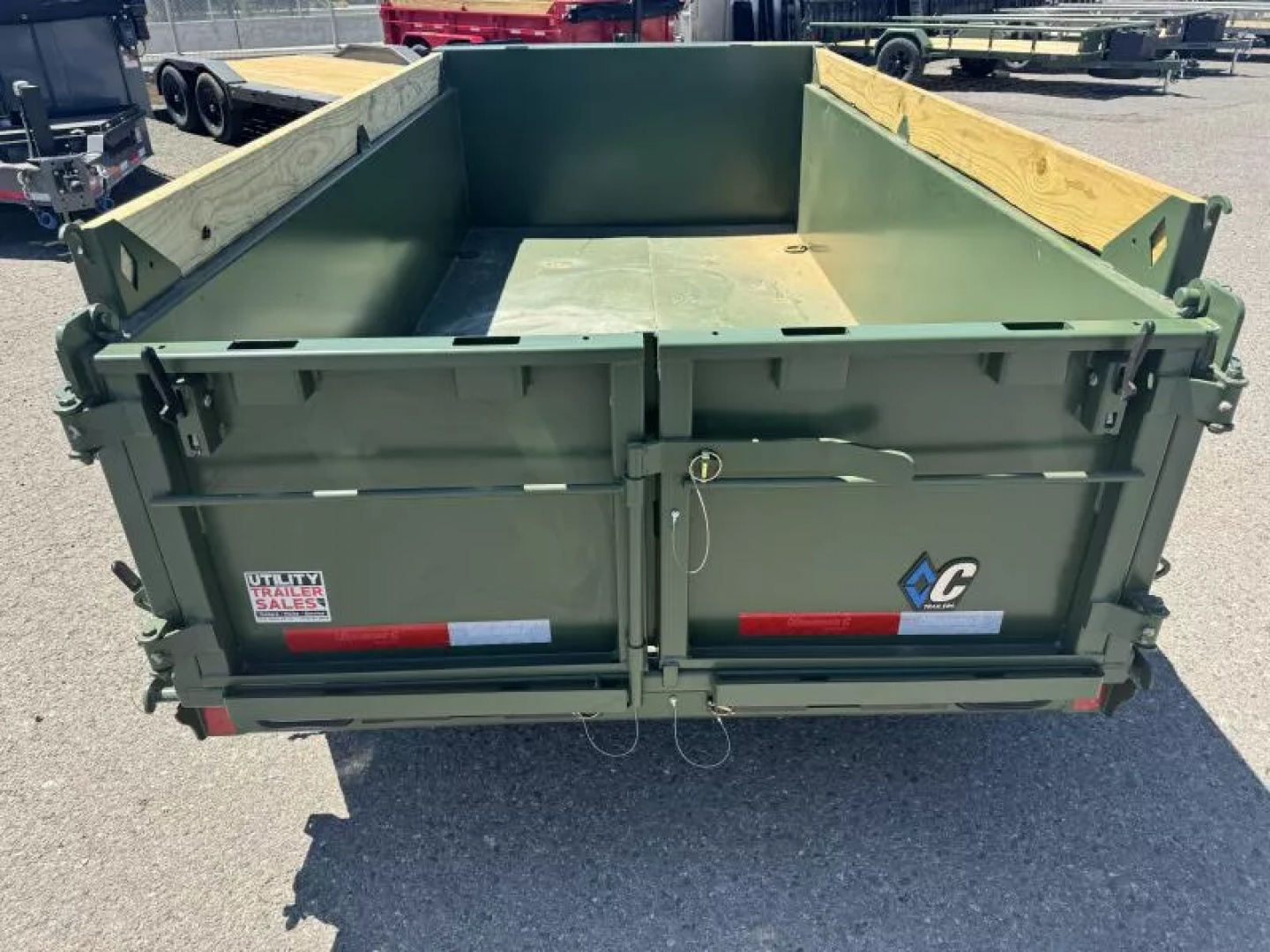 New 2025 Diamond C MDT 60"x10' - 10K Telescopic Dump Trailer