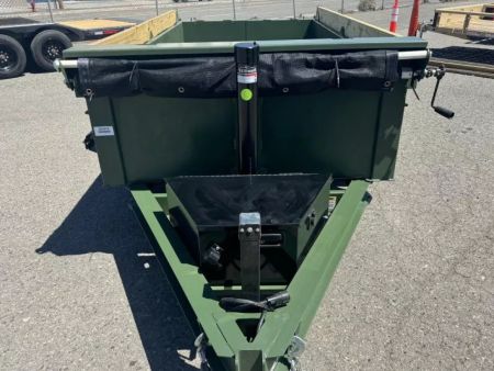 New 2025 Diamond C MDT 60"x10' - 10K Telescopic Dump Trailer