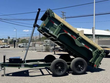 New 2025 Diamond C MDT 60"x10' - 10K Telescopic Dump Trailer