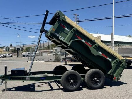 New 2025 Diamond C MDT 60"x10' - 10K Telescopic Dump Trailer
