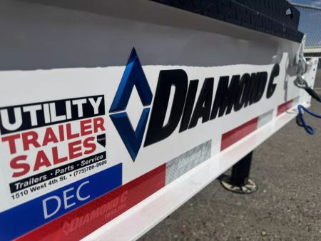 New 2026 Diamond C DEC 26' Max Ramp - 14.9K Deckover Equipment Trailer