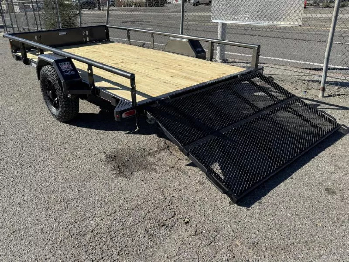 New 2027 Diamond C PSA 77"x12' Venture Edition - 6K UTV Utility Trailer