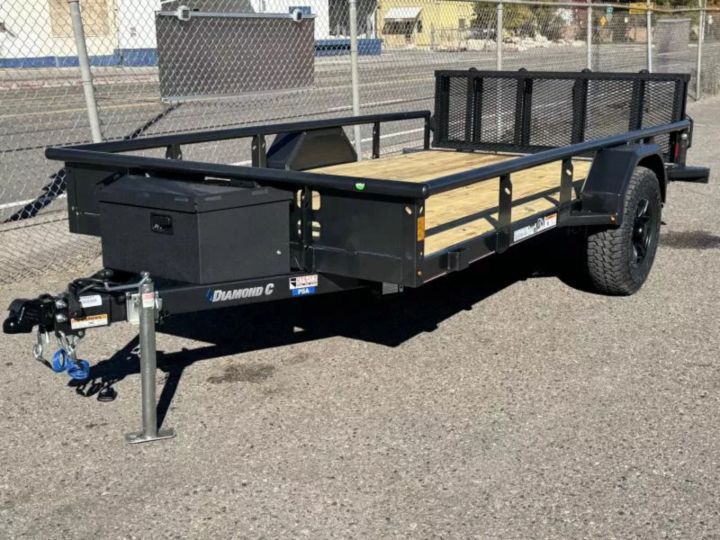 New 2027 Diamond C PSA 77"x12' Venture Edition - 6K UTV Utility Trailer