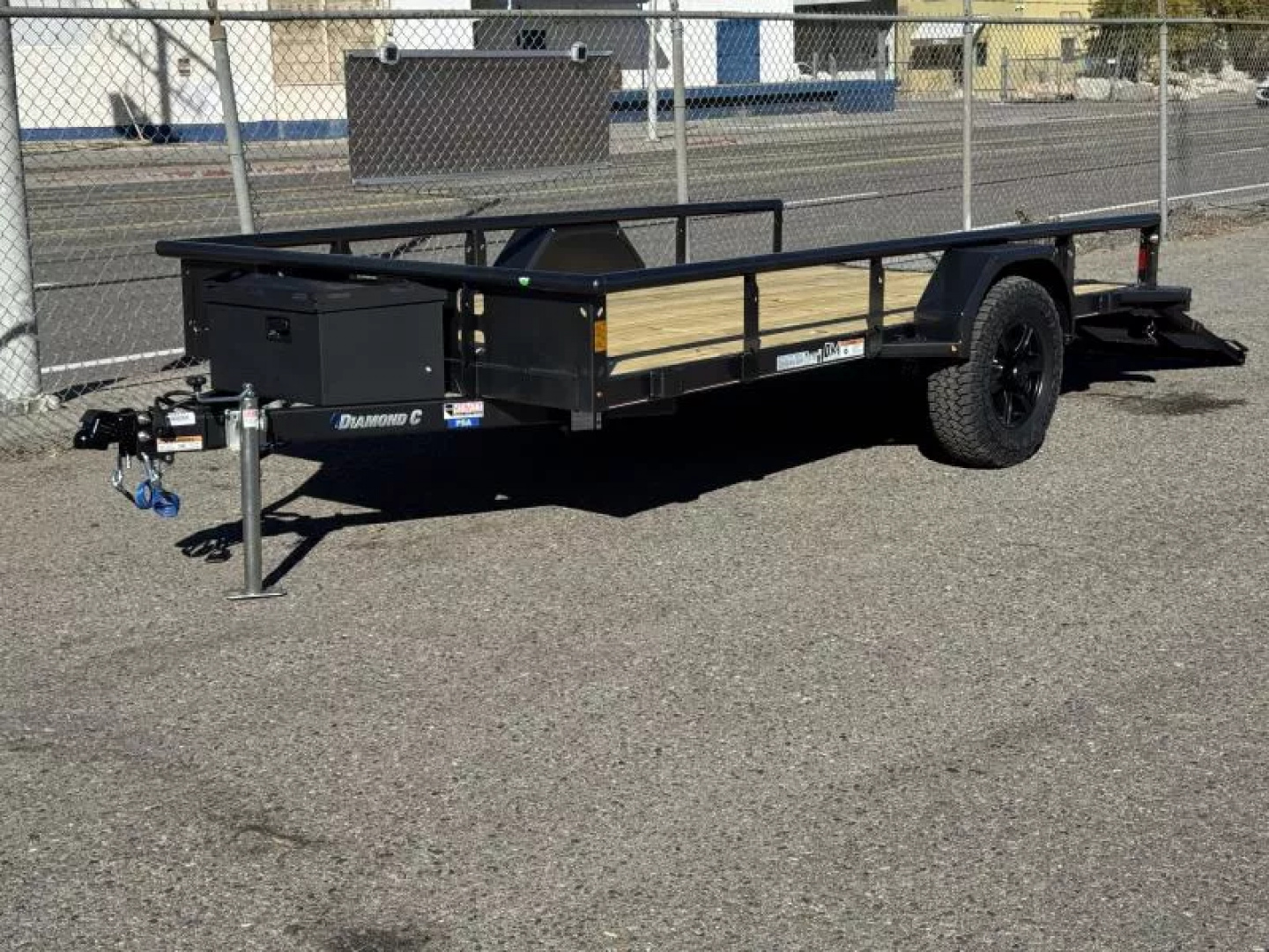 New 2027 Diamond C PSA 77"x12' Venture Edition - 6K UTV Utility Trailer