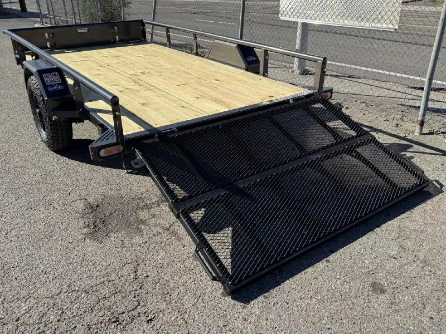 New 2027 Diamond C PSA 77"x12' Venture Edition - 6K UTV Utility Trailer
