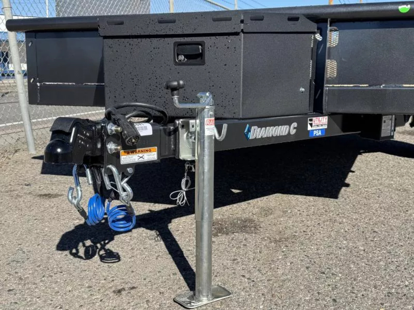 New 2027 Diamond C PSA 77"x12' Venture Edition - 6K UTV Utility Trailer
