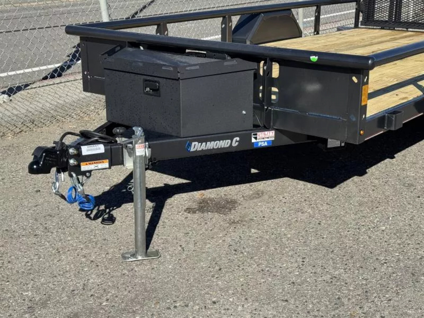 New 2027 Diamond C PSA 77"x12' Venture Edition - 6K UTV Utility Trailer