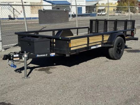 New 2027 Diamond C PSA 77 x12' Venture Edition - 6K UTV Utility Trailer