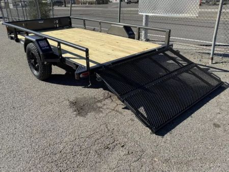 New 2027 Diamond C PSA 77"x12' Venture Edition - 6K UTV Utility Trailer