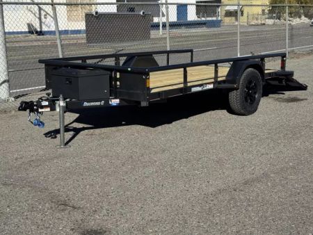 New 2027 Diamond C PSA 77"x12' Venture Edition - 6K UTV Utility Trailer