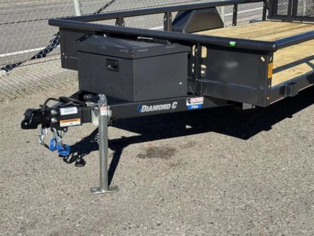 New 2027 Diamond C PSA 77"x12' Venture Edition - 6K UTV Utility Trailer