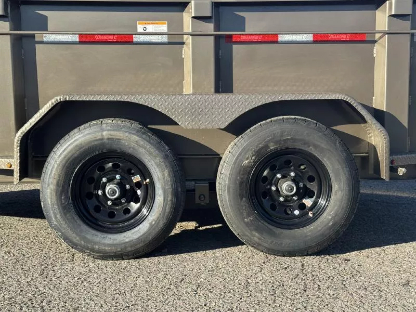New 2027 Diamond C MDT 12' 32" Sides- 10K Telescopic Dump Trailer