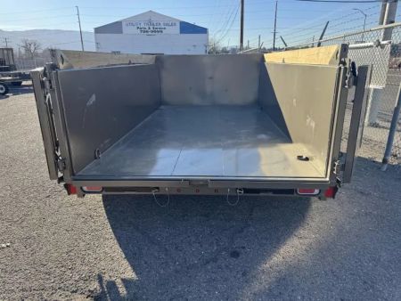 New 2027 Diamond C MDT 12' 32" Sides- 10K Telescopic Dump Trailer