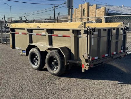 New 2027 Diamond C MDT 12' 32" Sides- 10K Telescopic Dump Trailer