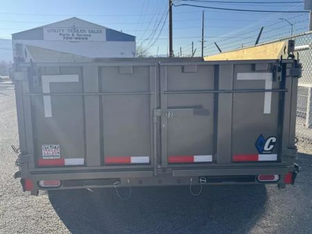 New 2027 Diamond C MDT 12' 32" Sides- 10K Telescopic Dump Trailer