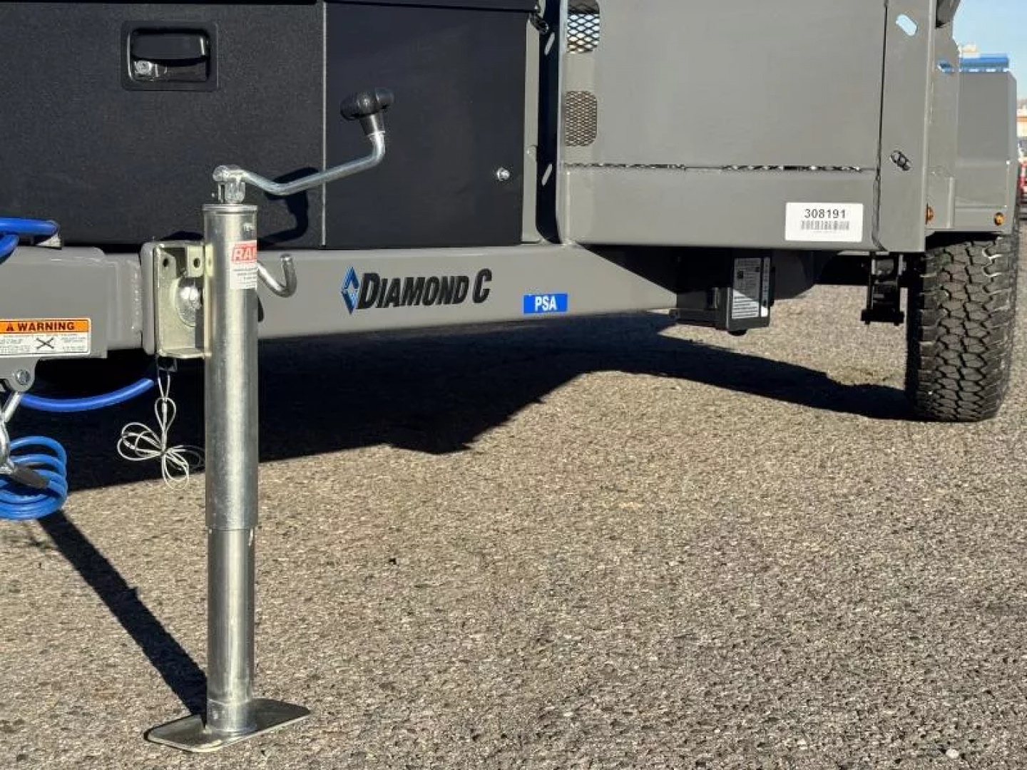 New 2027 Diamond C PSA 77"x12' Venture Edition - 6K UTV Utility Trailer