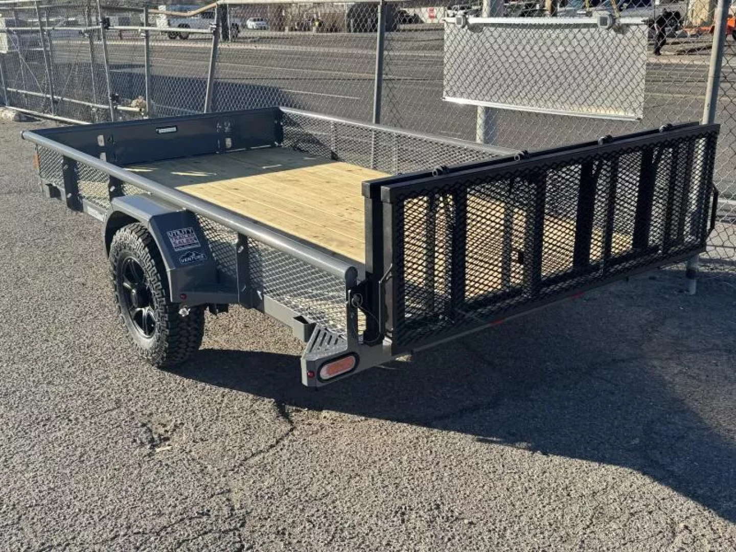 New 2027 Diamond C PSA 77"x12' Venture Edition - 6K UTV Utility Trailer