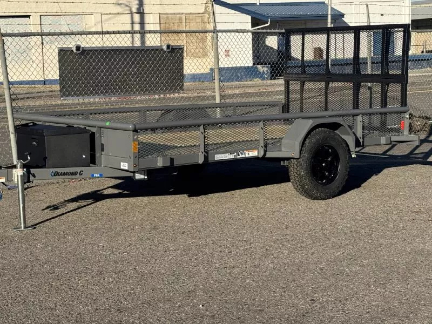 New 2027 Diamond C PSA 77"x12' Venture Edition - 6K UTV Utility Trailer