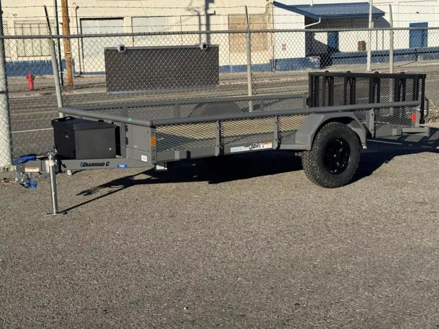 New 2027 Diamond C PSA 77"x12' Venture Edition - 6K UTV Utility Trailer