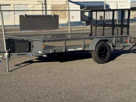 New 2027 Diamond C PSA 77"x12' Venture Edition - 6K UTV Utility Trailer
