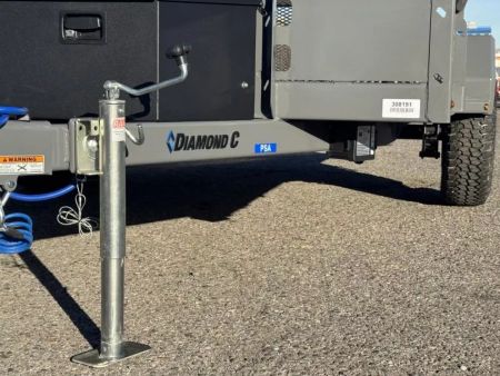 New 2027 Diamond C PSA 77"x12' Venture Edition - 6K UTV Utility Trailer