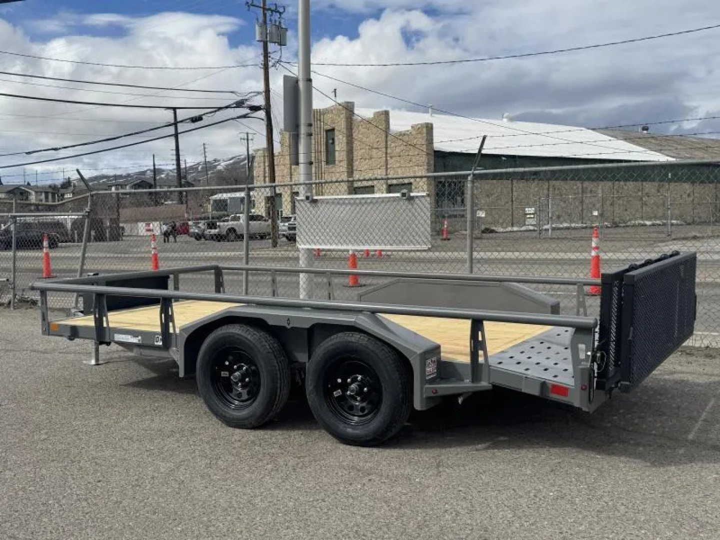 New 2027 Diamond C GTU 83"x14' - 7K UTV Utility Trailer